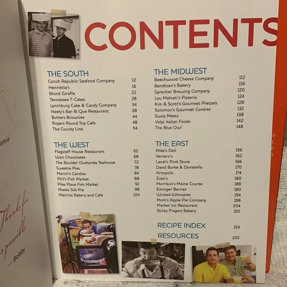 The Dean Brothers Cookbook - Recipes from the Road